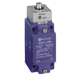 XCKJ161H29 - Limit switch, Limit switches XC Standard, XCKJ, metal end plunger, 1NC+1 NO, snap action, M20 Telemecanique Sensors