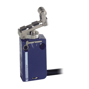 XCMD2124L1 - Limit switch, Limit switches XC Standard, XCMD, steel roller lever plunger retractable, 1NC+1 NO, snap, 1 m Telemecanique Sensors