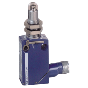 XCMD21F2C12 - Limit switch, Limit switches XC Standard, XCMD, M12 steel roller plunger, 1NC+1 NO, snap, M12 Telemecanique Sensors