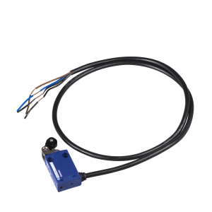XCMN2121L1 - Limit switch, Limit switches XC Standard, XCMN, thermoplastic plastic roller lever plung. Hor, 1NC+1 NO, snap, 1 m Telemecanique Sensors