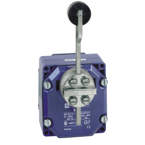 XCRA12 - Limit switch, Limit switches XC Standard, XCR, thermoplastic spring return roller lever, 2X(1NC+NO) Telemecanique Sensors