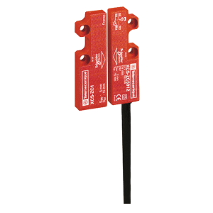 XCSDMC59010 - Coded magnetic switch, Telemecanique Safety switches XCS, XCSDMC, 1 NC + 1 NO, staggered, 10 m Telemecanique Sensors