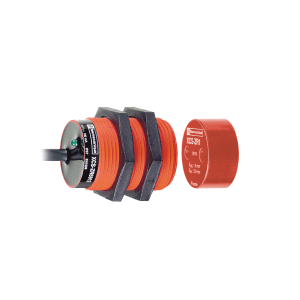 XCSDMR5912 - Coded magnetic switch, Telemecanique Safety switches XCS, XCSDMR, 1 NC + 1 NO, staggered, 2 m Telemecanique Sensors
