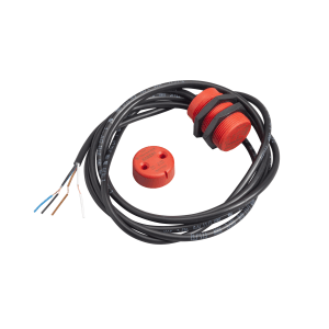 XCSDMR7912 - Coded magnetic switch, Telemecanique Safety switches XCS, XCSDMR, 2 NC, staggered, 2 m Telemecanique Sensors