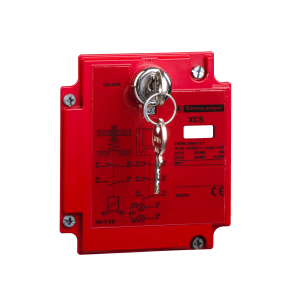 XCSE731123 - Safety switch, Telemecanique Safety switches XCS, metal XCSE, 2NC+1 NO, slow break, 2 entries tapped Pg 13, 24 V Telemecanique Sensors