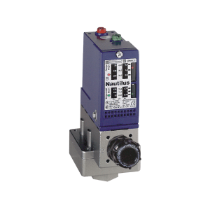 XMLB004A2S12EX - pressure switch XMLB - 4 bar - adjustable scale 2 thresholds - 1 C/O Telemecanique Sensors