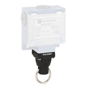 XY2CD01 - Head for simple rope pull switch, Telemecanique Emergency stop rope pull switches XY2C, XY2Cd11 cable sw 240 VAC 10 A Telemecanique Sensors