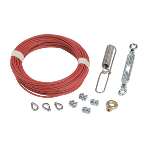 XY2CZ9325 - Telemecanique Emergency stop rope pull switches XY2C, mounting kit, Ø 3.2 mm, L 25.5 m, for emergency stop rope pull switch Telemecanique Sensors