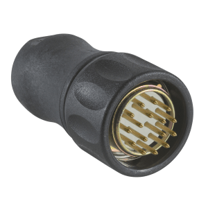 XZCC23FDP160S - Female, M23, 16 pin, straight connector, for encoder Telemecanique