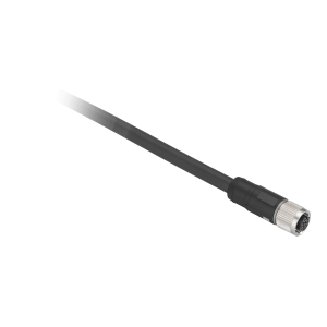 XZCP29P11L5 - Pre wired connectors XZ, straight female, M12, 8 pins, cable PUR 5 m Telemecanique Sensors
