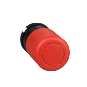 ZA2BS834 - red Ø30 Emergency stop, switching off head trigger and latching turn release Schneider Electric