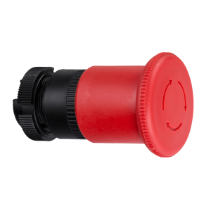 ZA2BS844 - red Ø40 Emergency stop, switching off head trigger and latching turn release Schneider Electric