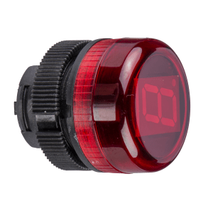 ZA2VA04 - Harmony, Digital display head, red, Ø22, 24 V DC Schneider Electric