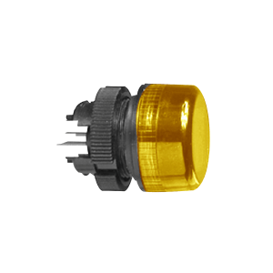 ZA2VA05 - yellow digital display head Ø22 Schneider Electric