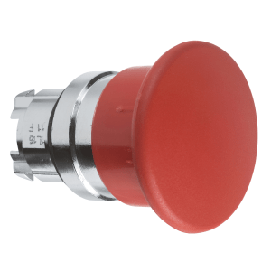 ZB4BC4 - Harmony XB4, Mushroom push button head Ø40, metal, red, Ø22, spring return Schneider Electric