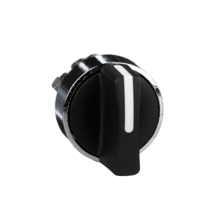 ZB4BD2 - Harmony XB4, Selector switch head, metal, black, Ø22, 2 positions, stay put Schneider Electric