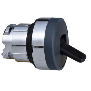 ZB4BD28 - Harmony XB4, Toggle switch head, metal, black, Ø22, 2 positions, stay put Schneider Electric