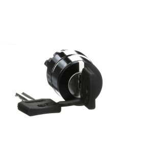 ZB4BG4 - Harmony XB4, Key switch selector head, metal, black, Ø22, key n°455, 2 positions, stay put Schneider Electric