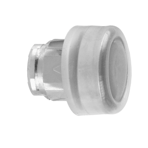 ZB4BP2 - Harmony XB4, Push button head, metal, projecting, black, Ø22, spring return, booted, unmarked Schneider Electric