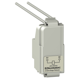 EZAUVR200AC - undervoltage release UVR, EasyPact EZC100, EasyPact CVS100BS, 200 VAC to 277 VAC 50/60 Hz Schneider Electric