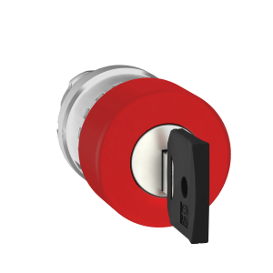 ZB4BS934 - Harmony XB4, Emergency stop head switching off, metal, red mushroom Ø30, Ø22, trigger latching key release Schneider Electric