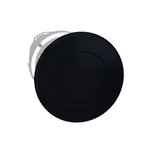 ZB4BT2 - Harmony XB4, Mushroom push button head Ø40, metal, black, Ø22, latching push-pull Schneider Electric