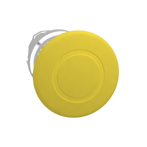 ZB4BT5 - Harmony XB4, Mushroom push button head Ø40, metal, yellow, Ø22, latching push-pull Schneider Electric