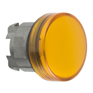ZB4BV05 - Harmony XB4, Pilot light head, metal, orange, Ø22, plain lens for BA9s bulb Schneider Electric