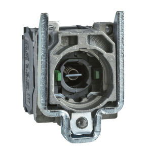 ZB4BW063 - Complete body/contact assembly and light block, Harmony XB4, with body/fixing collar for BA9s bulb 250 V 2 NO Schneider Electric