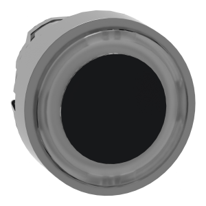ZB4BW913 - Head for illuminated push button, Harmony XB4, white flush pushbutton Ø22 mm spring return integral LED Schneider Electric