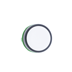 ZB5AA1 - Harmony XB5, Push button head, plastic, flush, white, Ø22, spring return, unmarked Schneider Electric