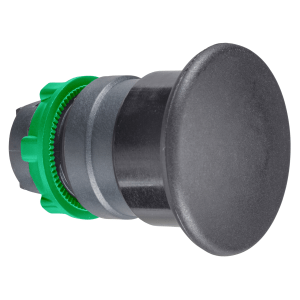 ZB5AC2 - Harmony XB5, Mushroom push button head Ø40, plastic, black, Ø22, spring return Schneider Electric
