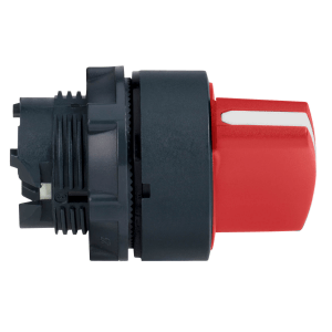 ZB5AD204 - Head for selector switch, Harmony XB5, XB4, red Ø22 mm 2 position stay put Schneider Electric