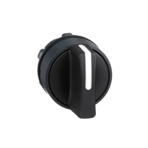 ZB5AD3 - Harmony XB5, Selector switch head, plastic, black, Ø22, 3 positions, stay put Schneider Electric