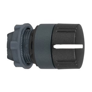 ZB5AD39 - Head for selector switch, Harmony XB5, black Ø22 mm 3 position stay put Schneider Electric