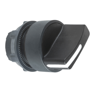 ZB5AD4 - Harmony XB5, Selector switch head, plastic, black, Ø22, 2 positions, spring return from right to left Schneider Electric