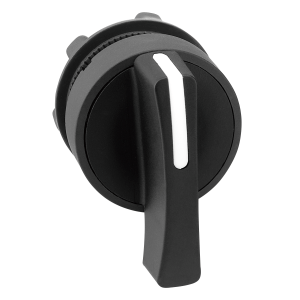 ZB5AJ3 - Harmony XB5, Selector switch head, plastic, black, Ø22, long handle, 3 positions, stay put Schneider Electric