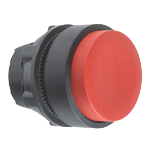 ZB5AL4 - Harmony XB5, Push button head, plastic, projecting, red, Ø22, spring return, unmarked Schneider Electric