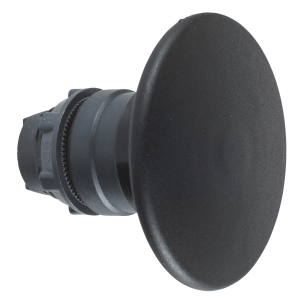 ZB5AR2 - Harmony XB5, Mushroom push button head Ø60, plastic, black, Ø22, spring return Schneider Electric