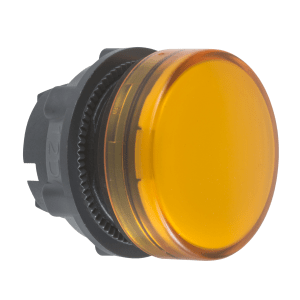ZB5AV05 - Harmony XB5, Pilot light head, metal, orange, Ø22, plain lens for BA9s bulb Schneider Electric