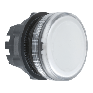 ZB5AV07 - Head for pilot light, Harmony XB5, clear Ø22 mm plain lens ba9s bulb Schneider Electric