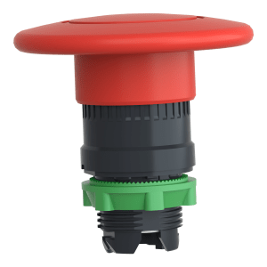 ZB5AX84 - Harmony XB5, Emergency stop head switching off, plastic, red mushroom Ø60, Ø22, trigger latching push-pull Schneider Electric