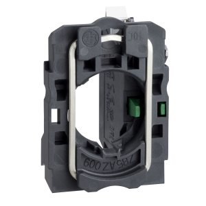 ZB5AZ1015 - Harmony XB5, Single contact block with body/fixing collar, plastic, spring clamp terminal, 1 NO Schneider Electric