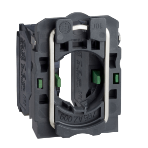 ZB5AZ103 - Harmony XB5, Single contact block with body/fixing collar, plastic, screw clamp terminal, 2 NO Schneider Electric