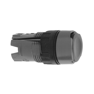ZB6AA2 - Head for non illuminated push button, Harmony XB6, black flush pushbutton Ø 16 spring return unmarked Schneider Electric
