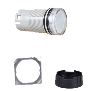 ZB6AV1 - Head for pilot light, Harmony XB6, white Ø 16 integral LED Schneider Electric