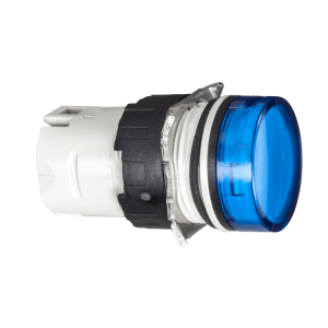 ZB6AV6 - Head for pilot light, Harmony XB6, blue Ø 16 integral LED Schneider Electric