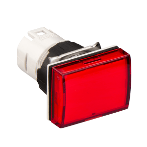 ZB6DV4 - Head for pilot light, Harmony XB6, rectangular red Ø 16 integral LED Schneider Electric