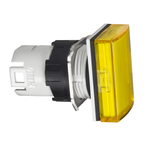 ZB6DV5 - Head for pilot light, Harmony XB6, rectangular yellow Ø 16 integral LED Schneider Electric
