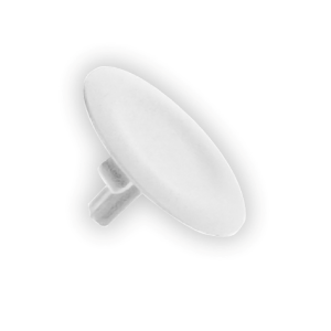 ZBA1 - white cap unmarked for circular flush pushbutton Ø22 Schneider Electric